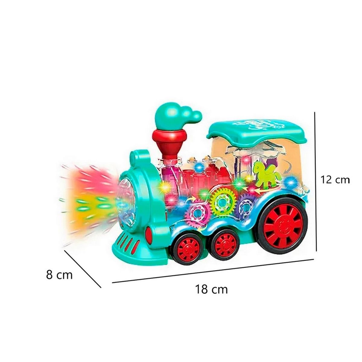 GENERICO - Tren Luces Sonido Movimiento Interactivo Niños