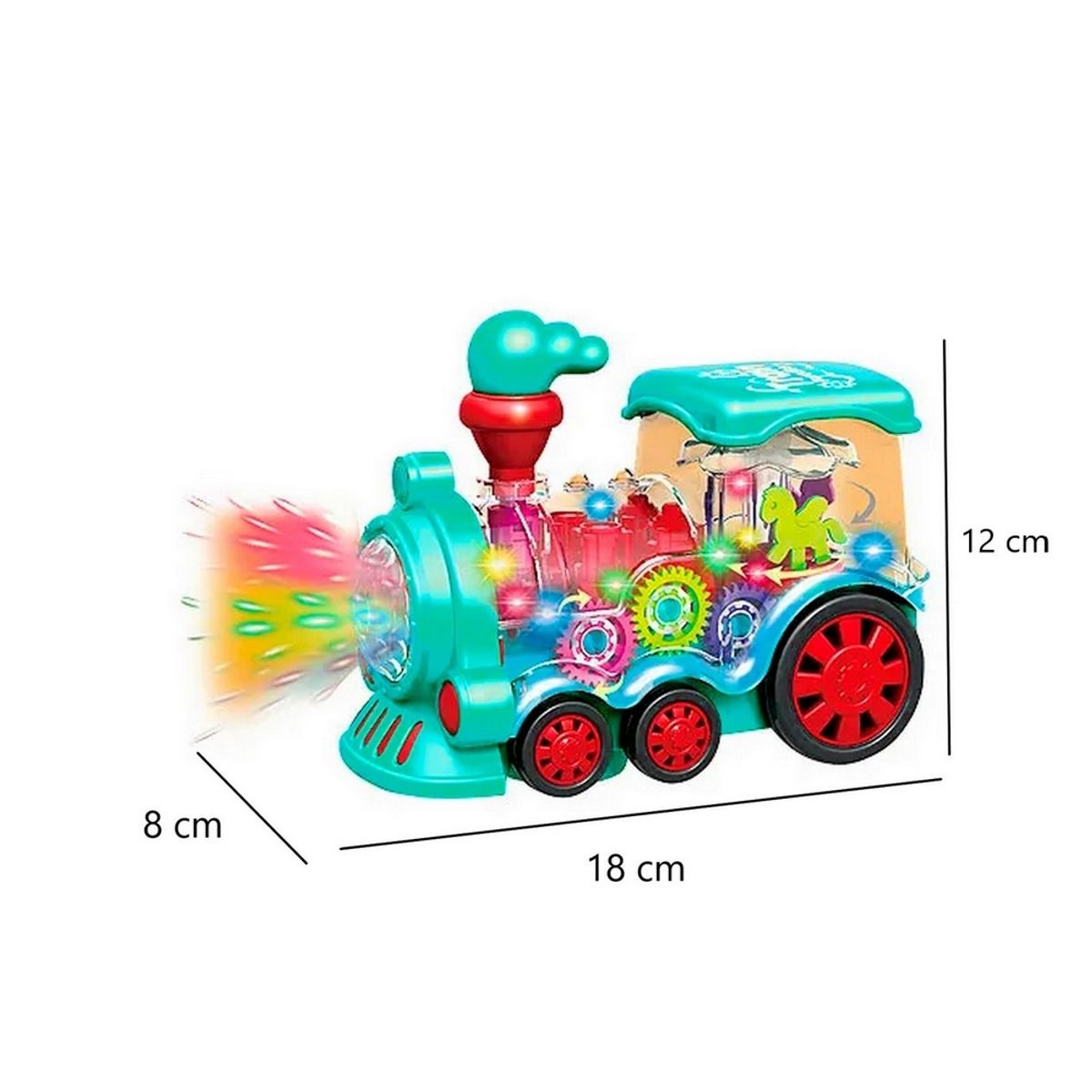 GENERICO - Tren Luces Sonido Movimiento Interactivo Niños