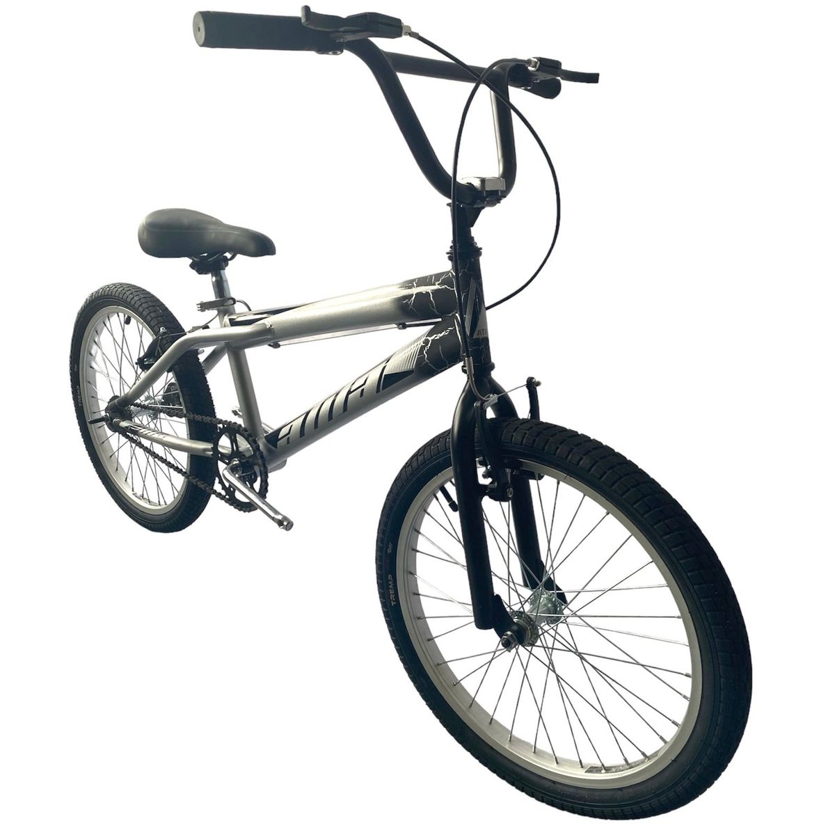ATILA - Bicicleta Cross Tipo Bmx Atila Rin 20 Para Niños-Gris