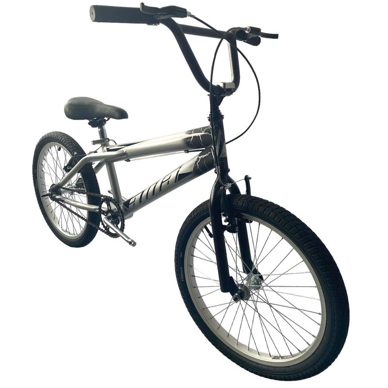 ATILA - Bicicleta Cross Tipo Bmx Atila Rin 20 Para Niños-Gris