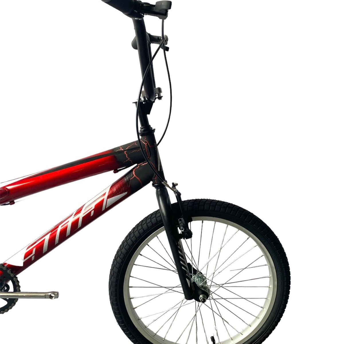 ATILA - Bicicleta Cross Tipo Bmx Atila Rin 20 Para Niños-Rojo