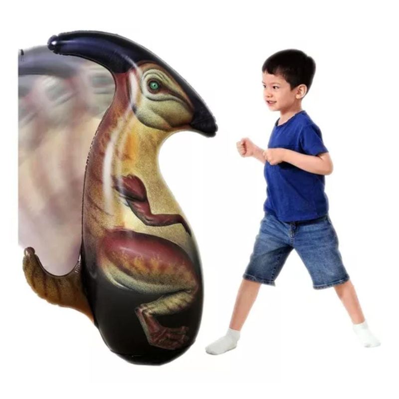 BESTWAY - Boxeador Inflable Con Forma De Dinosaurio