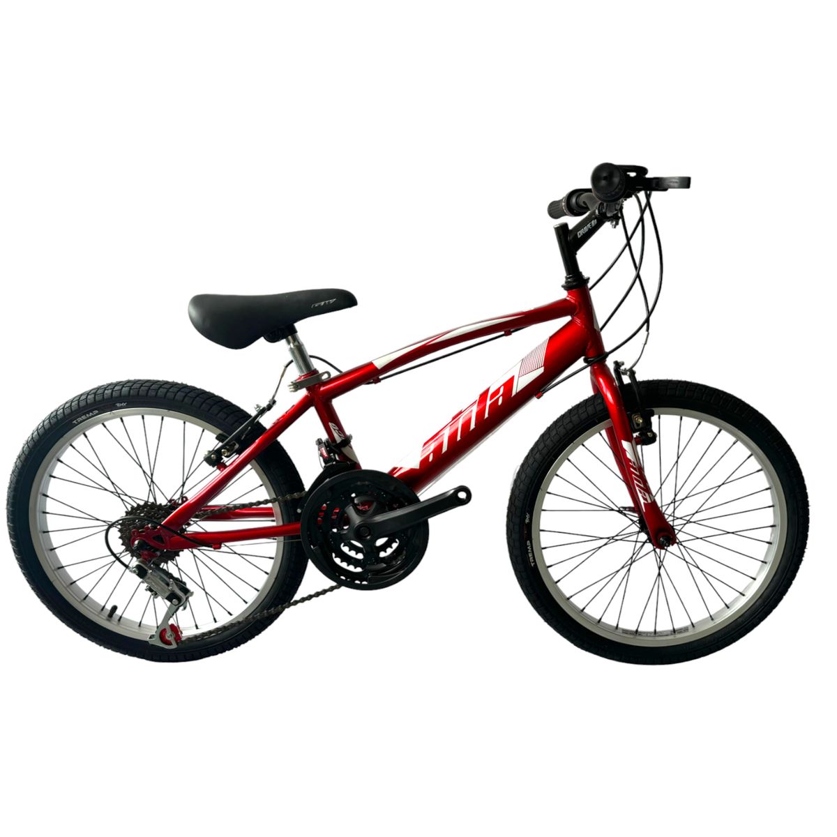 ATILA - Bicicleta para Niño Rin 20 Con Cambios Color Rojo