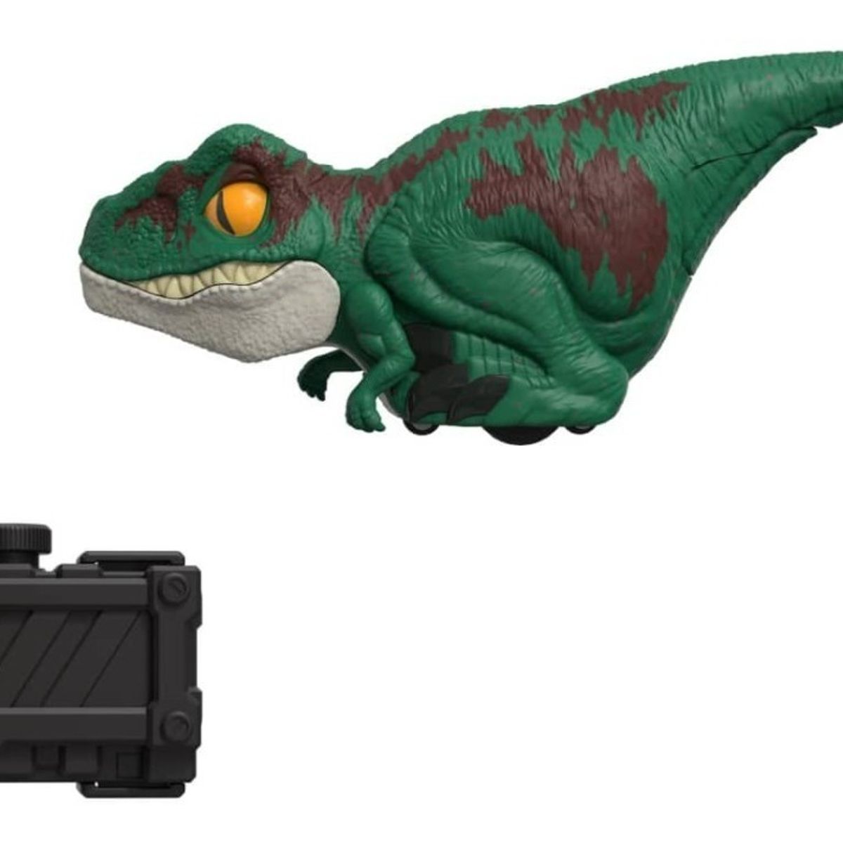 GENERICO - Dinosaurio Click Tracker Velociraptor Green - Jurassic World