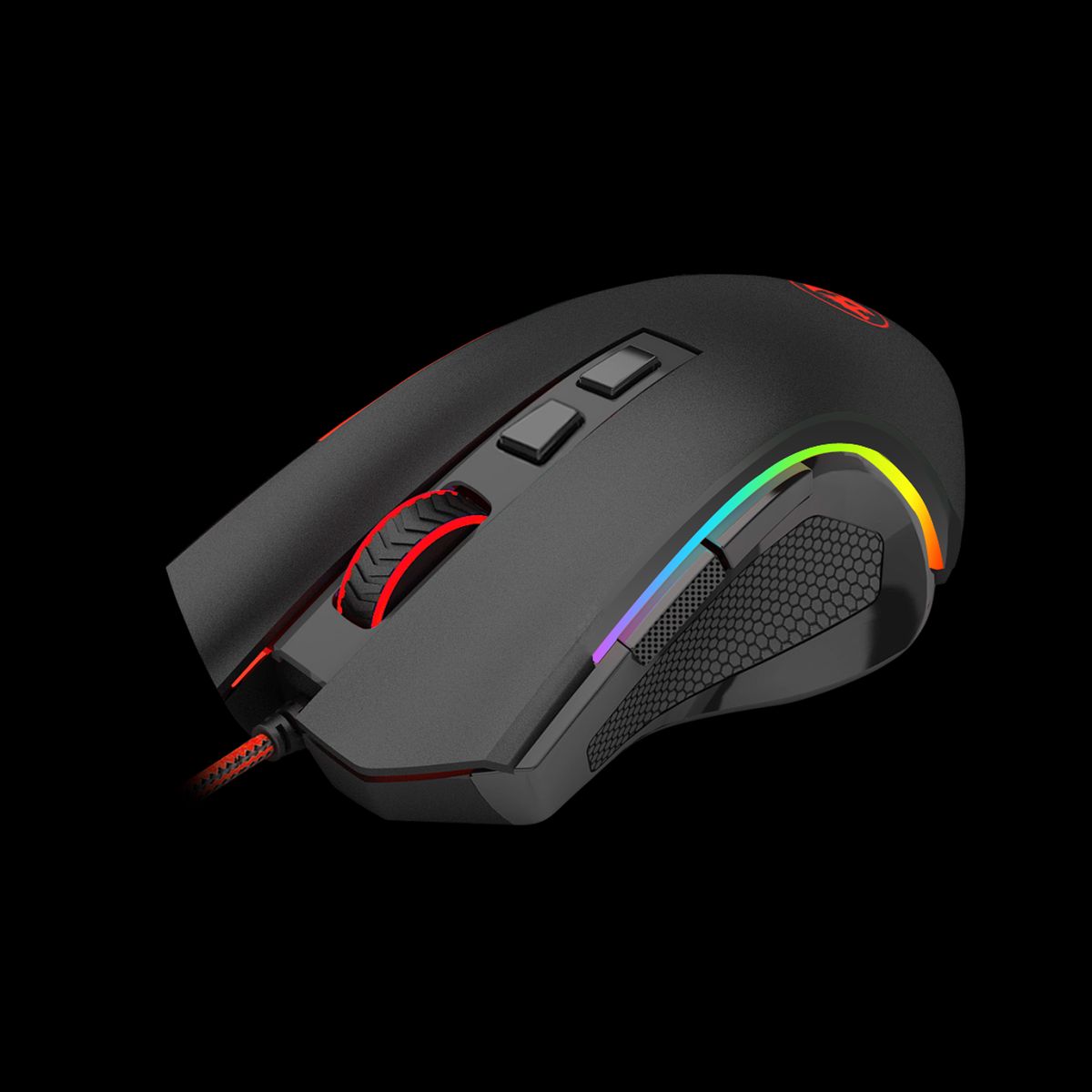 REDRAGON - Mouse Gamer Redragon M607 Griffin, Rgb, 7200dpi, 8 Botones