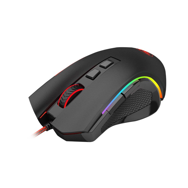 REDRAGON - Mouse Gamer Redragon M607 Griffin, Rgb, 7200dpi, 8 Botones