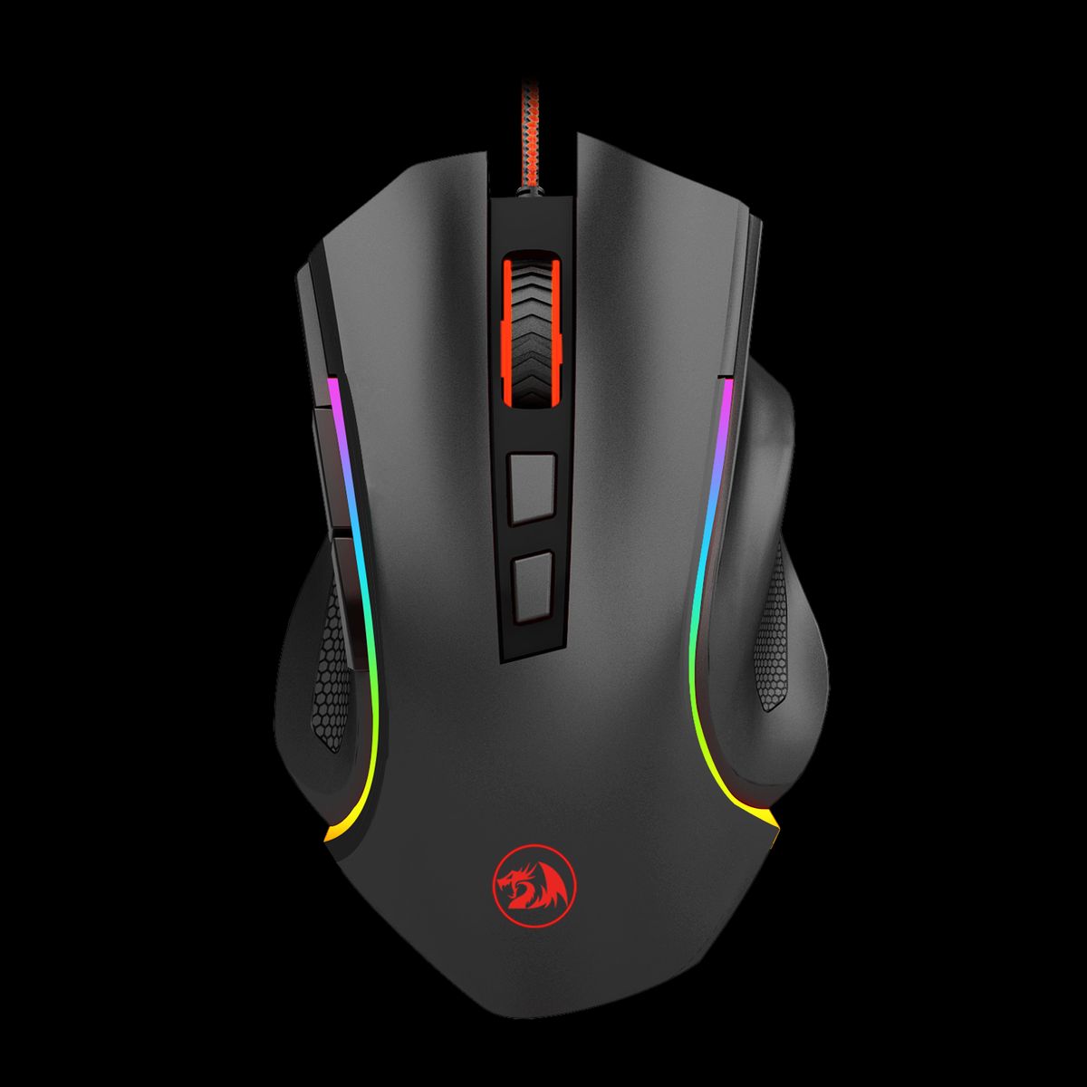 REDRAGON - Mouse Gamer Redragon M607 Griffin, Rgb, 7200dpi, 8 Botones