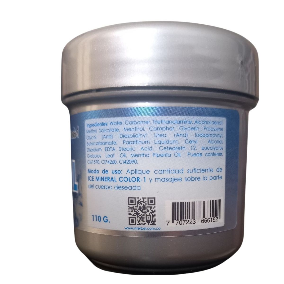 COLOR - ICE MINERAL GEL REFRESCANTE PACK X 2