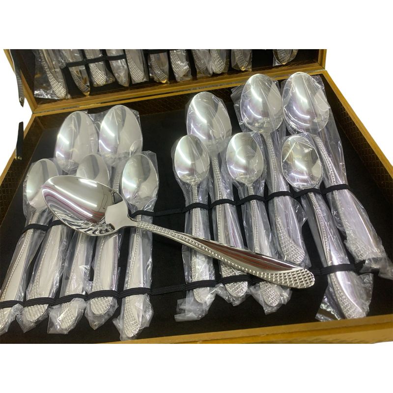 CUBITT - Juego Cubiertos Lujo Set 24 Piezas Acero Inoxidable 24pc