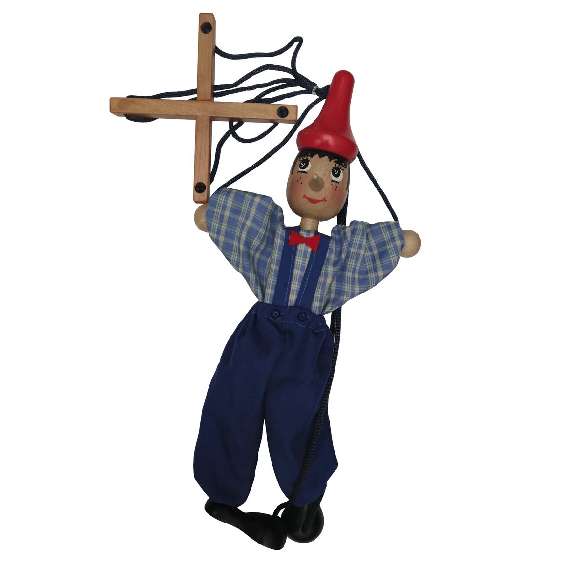 MAFEGO - Marioneta Pinocho En Madera - Juguete Didáctico Mafego