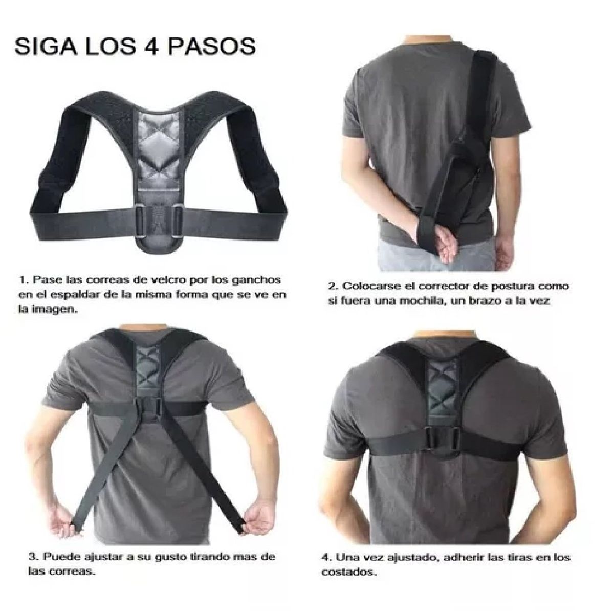 SKY - Corrector De Postura Energía Magnética Unisex