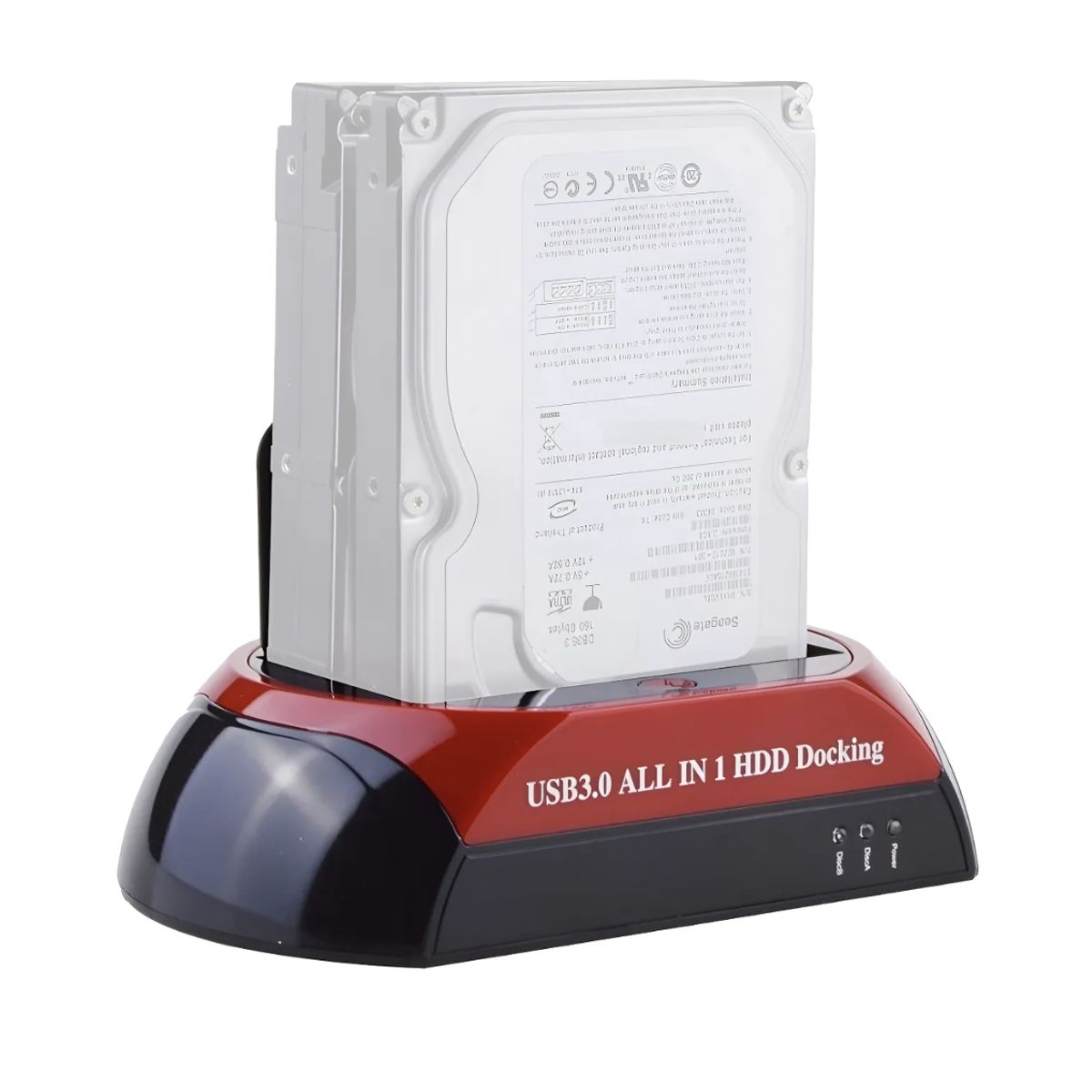 GENERICO - Dock Station 2 Discos Duros Sata/Ide 3.5/2.5 Usb 3.0