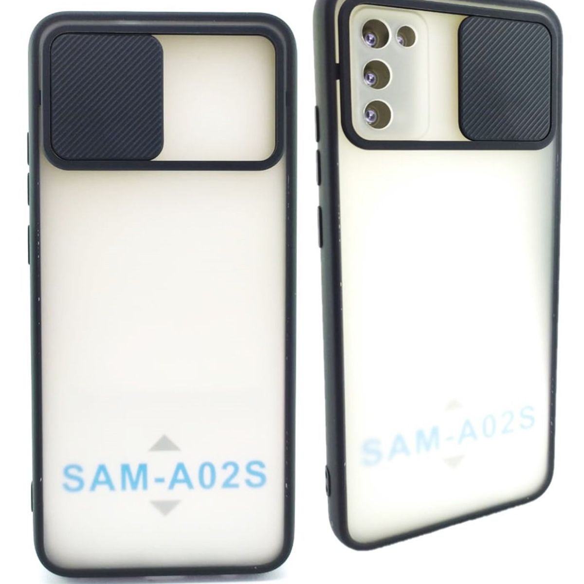 GENERICO - Estuche Case Slider Mate Compatible Con Samsung A02S Negro