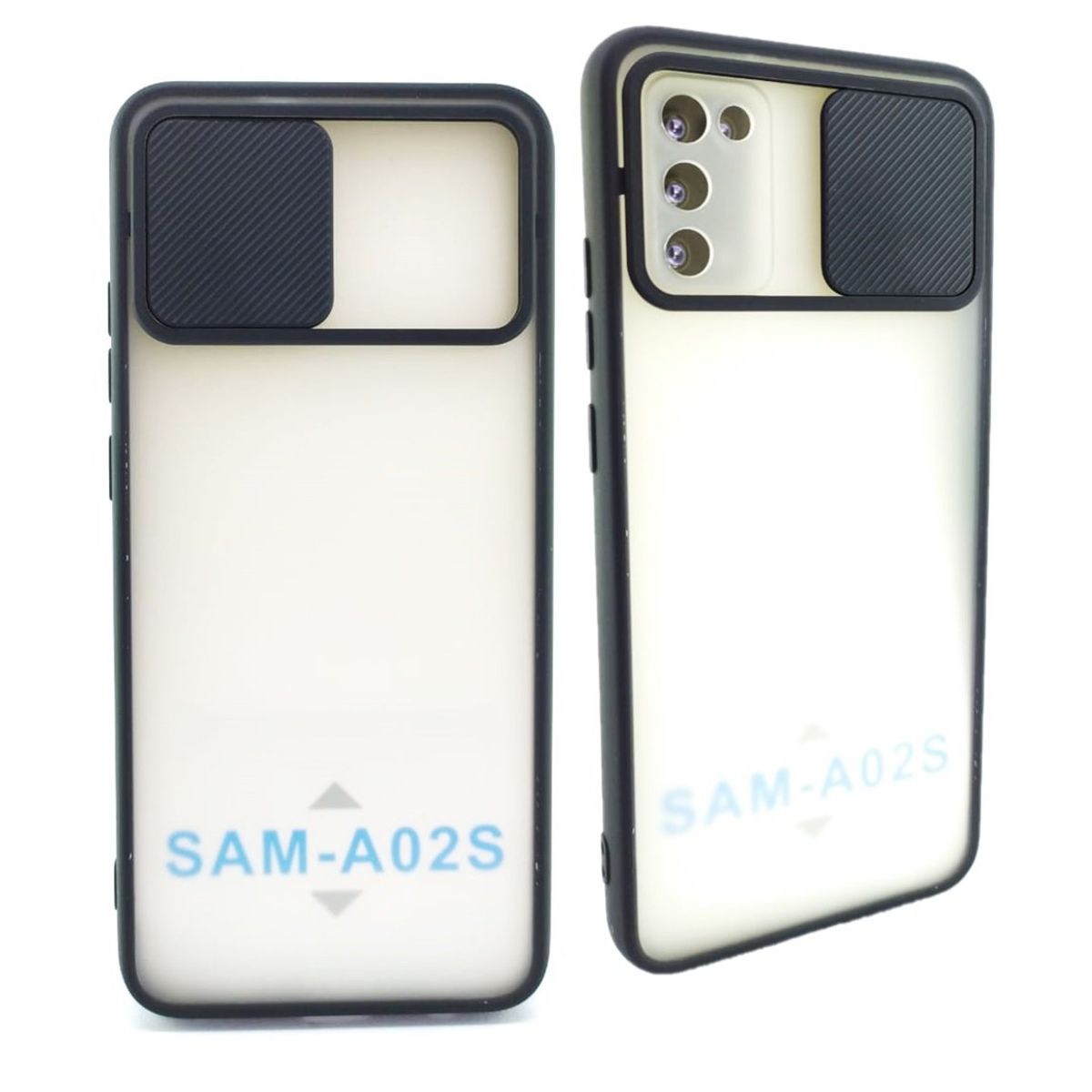 GENERICO - Estuche Case Slider Mate Compatible Con Samsung A02S Negro