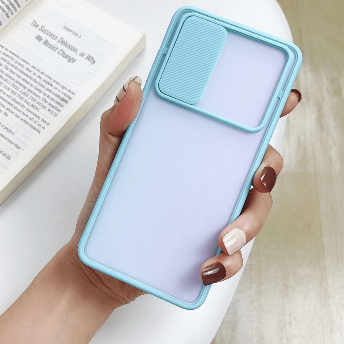 GENERICO - Estuche Case Slider Mate Compatible Con Samsung A02 Rojo