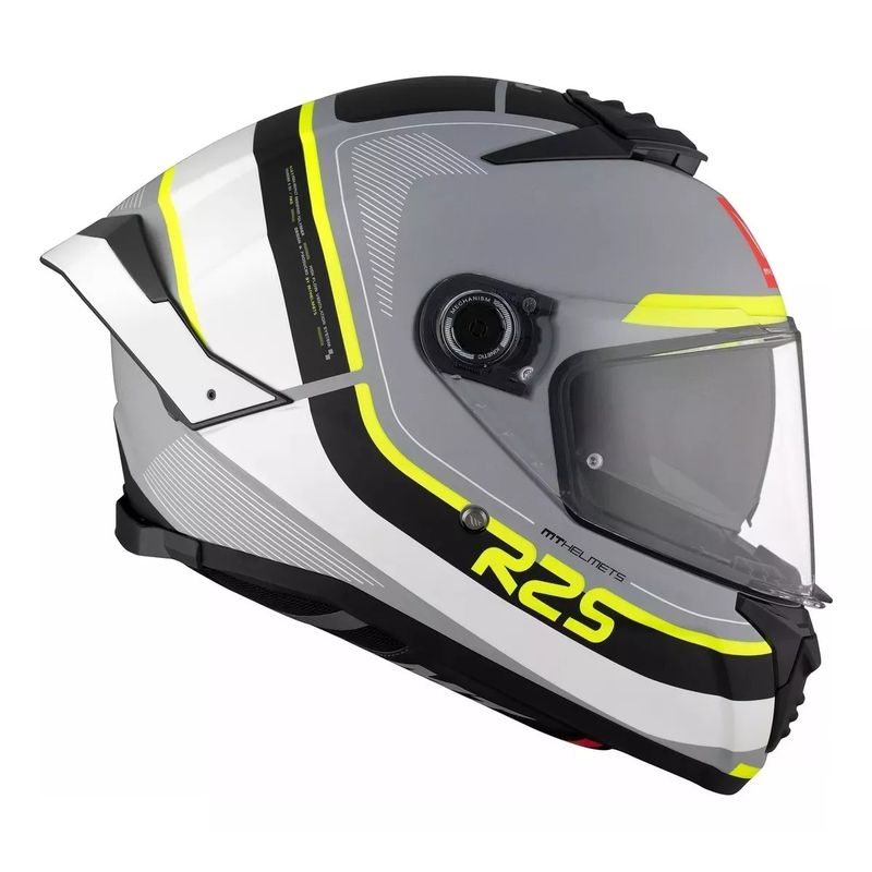 MT HELMETS - CASCO MT THUNDER 4 CERTIFICAD ECE2206 R25 GRIS BRILLO TLL XL