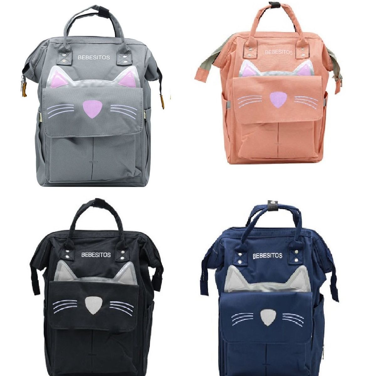 GENERICO - Bolso Pañalera Bebe Grande Importada Multifuncional Morral