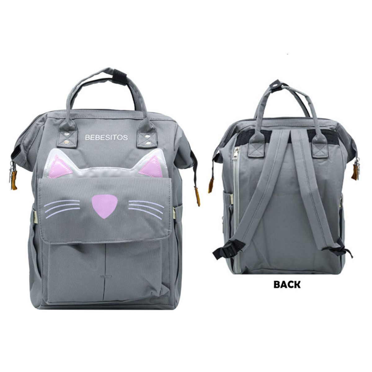 GENERICO - Bolso Pañalera Bebe Grande Importada Multifuncional Morral