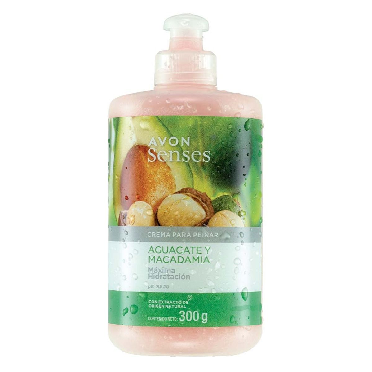 AVON - CREMA PARA PEINAR AGUACATE Y MACADAMIA AVON SENSES