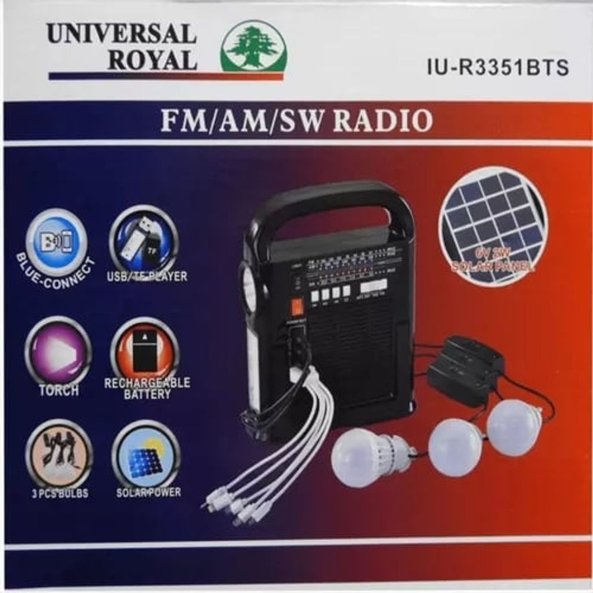 ROYAL - Radio Universal royal IU-R3351BTS