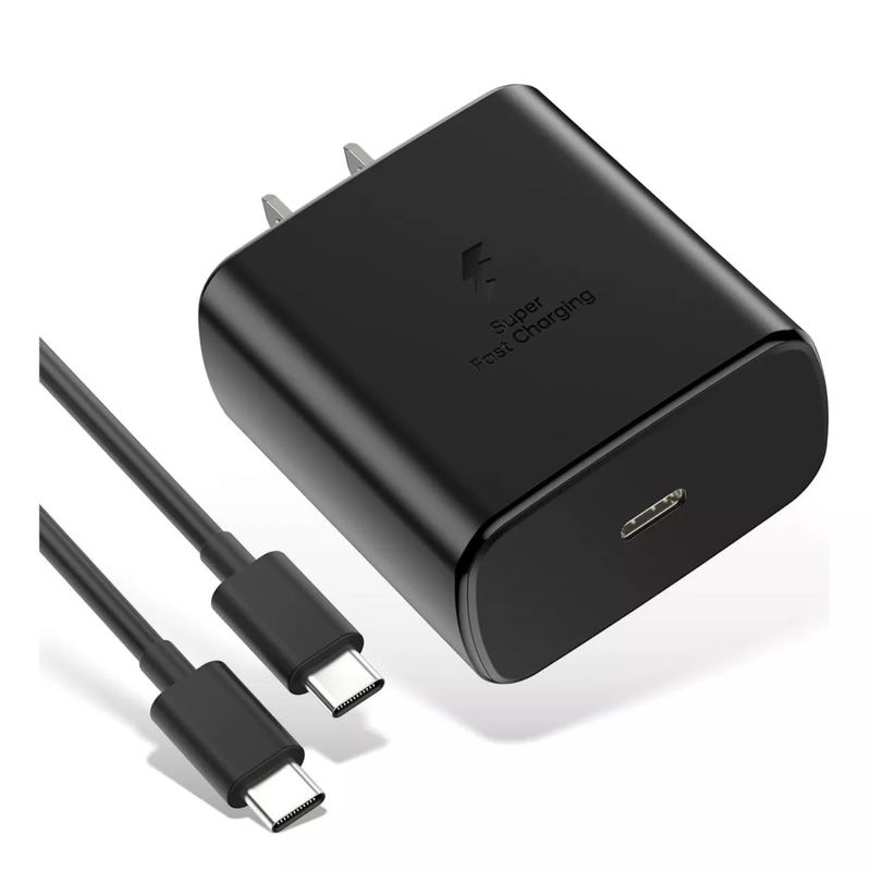 GENERICO - Cargador Carga Rápida Usb Tipo C para Samsung  45w 5amp