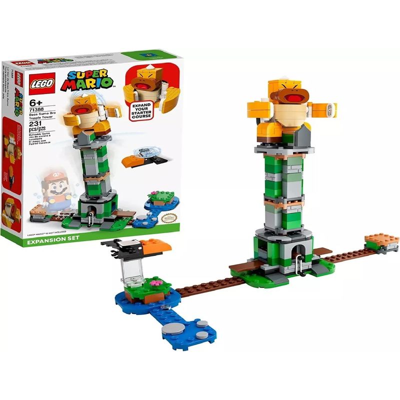LEGO - Kit Lego Super Mario Torre Bamboleante Hermano Sumo 71388