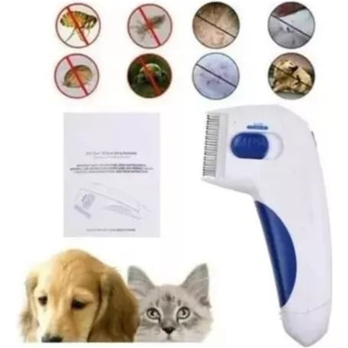 GENERICO - Cepillo Quita Pulgas F-D