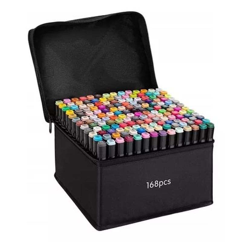 GENERICO - SET DE MARCADORES 168 PCS