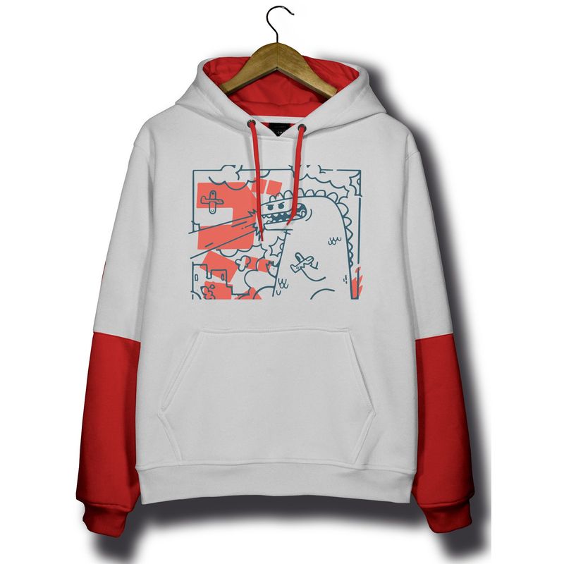 SEVEN ONE - HOODIE CASUAL CON ESTAMPADO SEVEN ONE