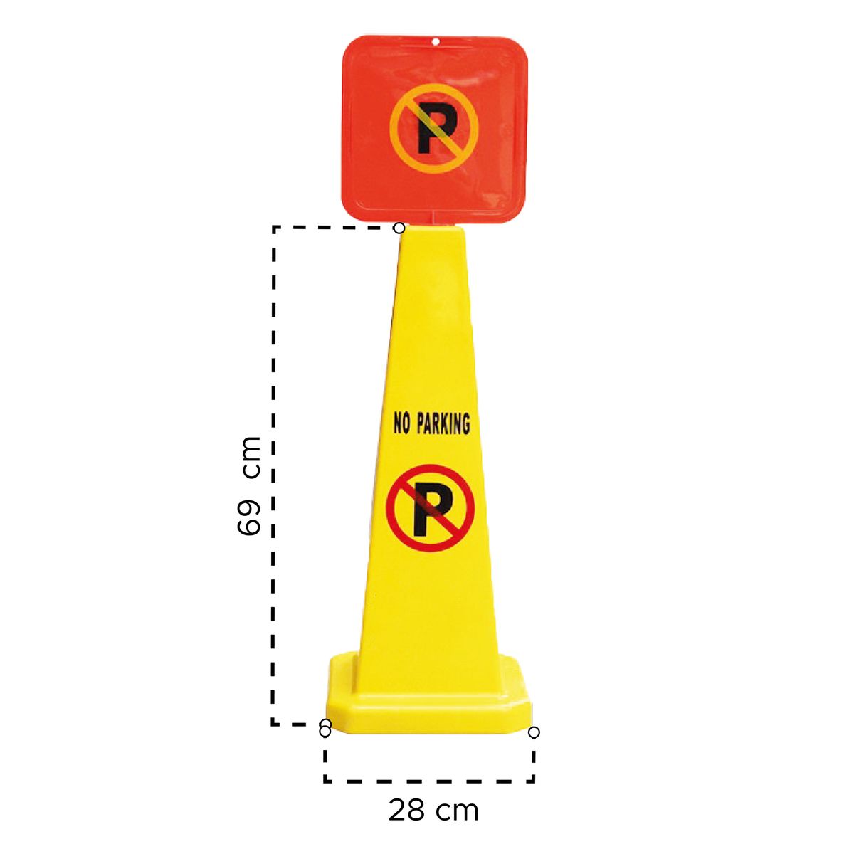 TRIPLE CLEAN - Aviso señalizador parqueadero