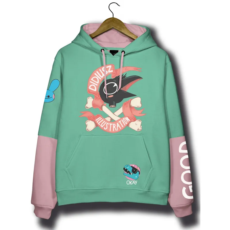 SEVEN ONE - HOODIE CASUAL CON ESTAMPADO SEVEN ONE