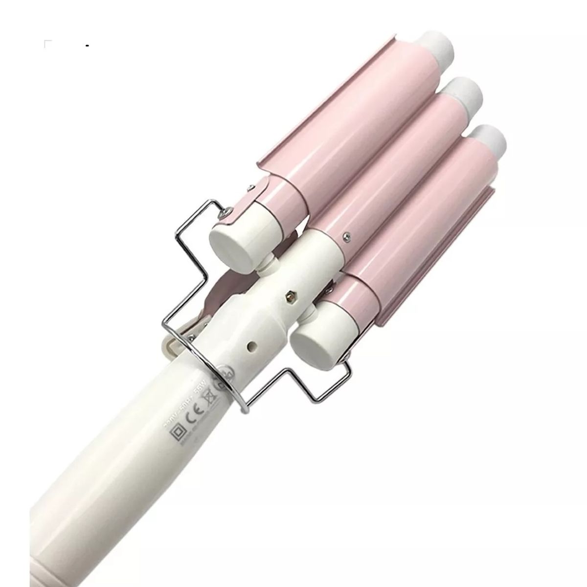 GENERICO - Rizadora Onduladora para Cabello - Bucle de 3 Tubos, Estilo Sirena