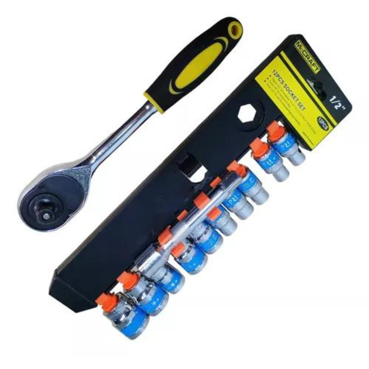 GENERICO - Juego De Raches 1/2 Kit 12 Copas Oferta Herramientas Carros