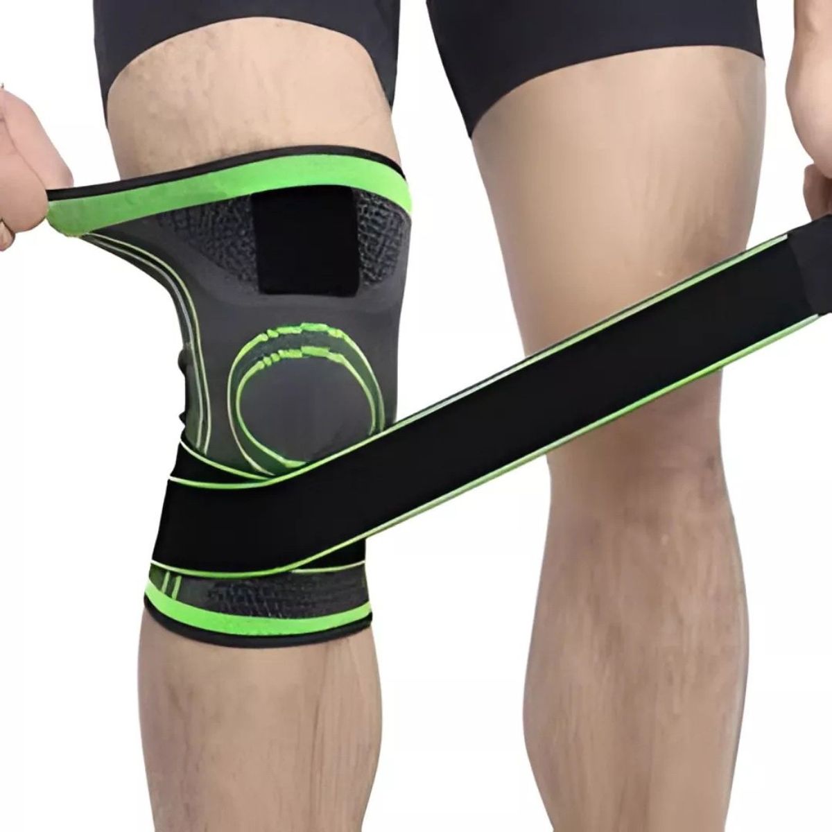 GENERICO - Rodillera Ortopédica de Compresión Ajustable - Protección Física