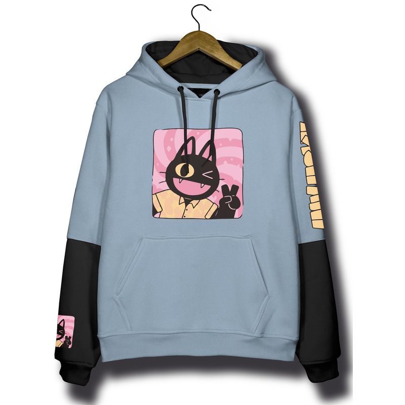 SEVEN ONE - HOODIE CASUAL CON ESTAMPADO SEVEN ONE - DAMA