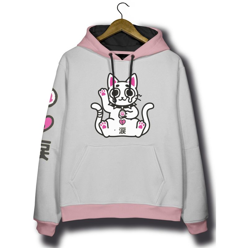 SEVEN ONE - HOODIE CASUAL CON ESTAMPADO SEVEN ONE - DAMA