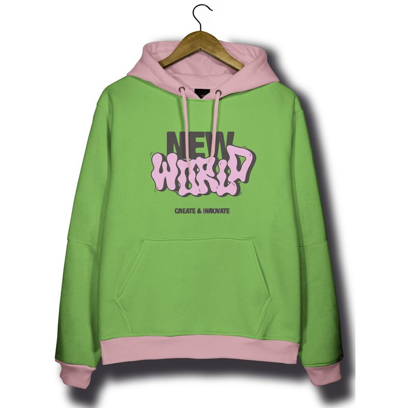 SEVEN ONE - HOODIE CASUAL CON ESTAMPADO SEVEN ONE - DAMA