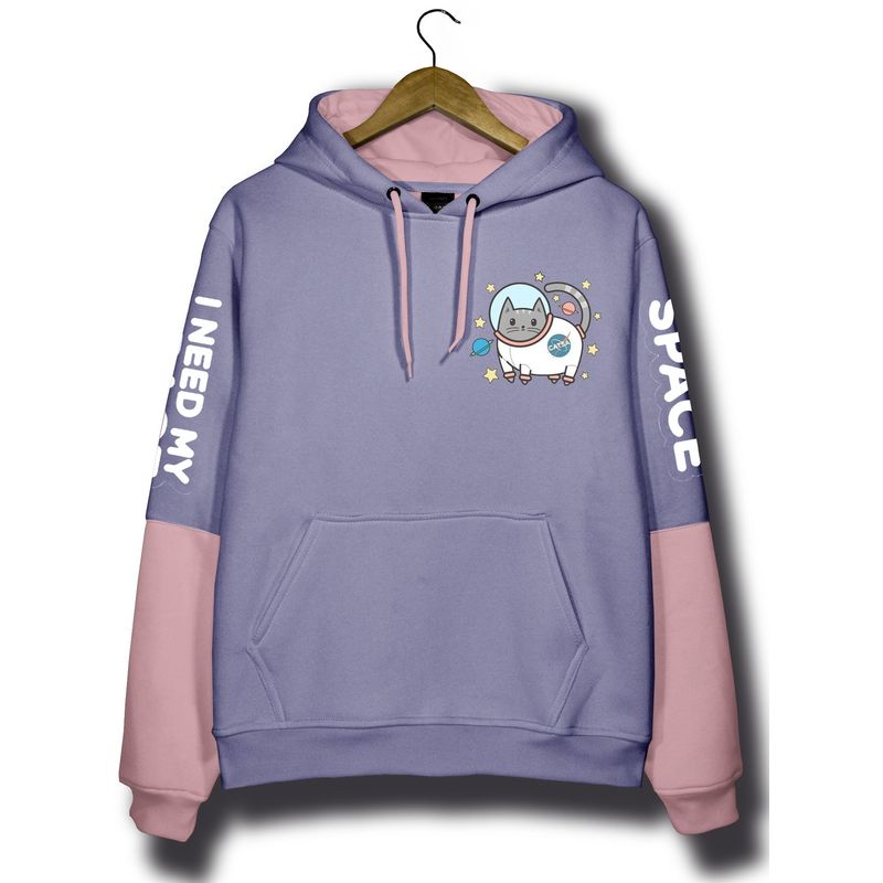 SEVEN ONE - HOODIE CASUAL CON ESTAMPADO SEVEN ONE - DAMA