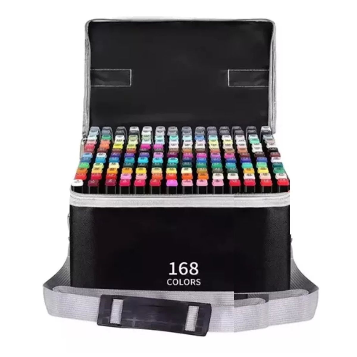 GENERICO - Set de 168 Marcadores de Doble Punta para Dibujos