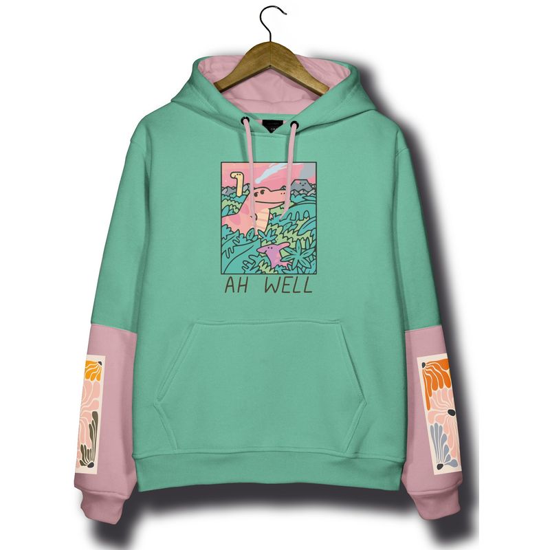 SEVEN ONE - HOODIE CASUAL CON ESTAMPADO SEVEN ONE - DAMA