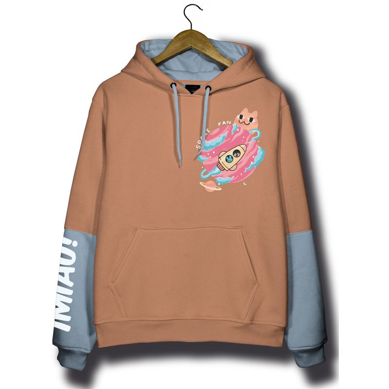 SEVEN ONE - HOODIE CASUAL CON ESTAMPADO SEVEN ONE - DAMA