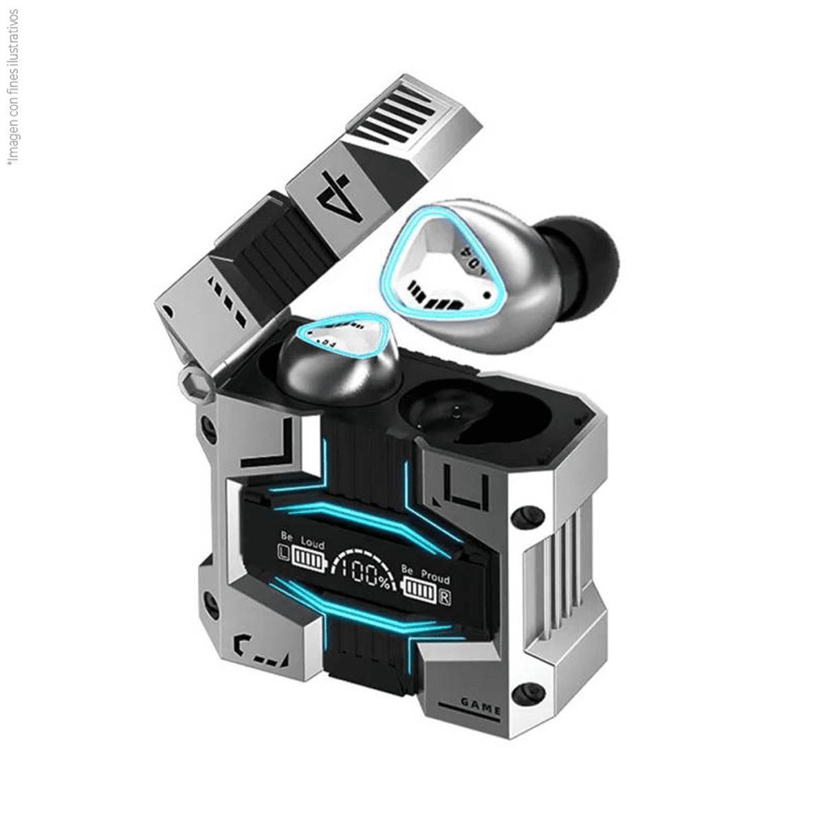 GENERICO - Audifono Gamer M4 5 Con Powerbank.