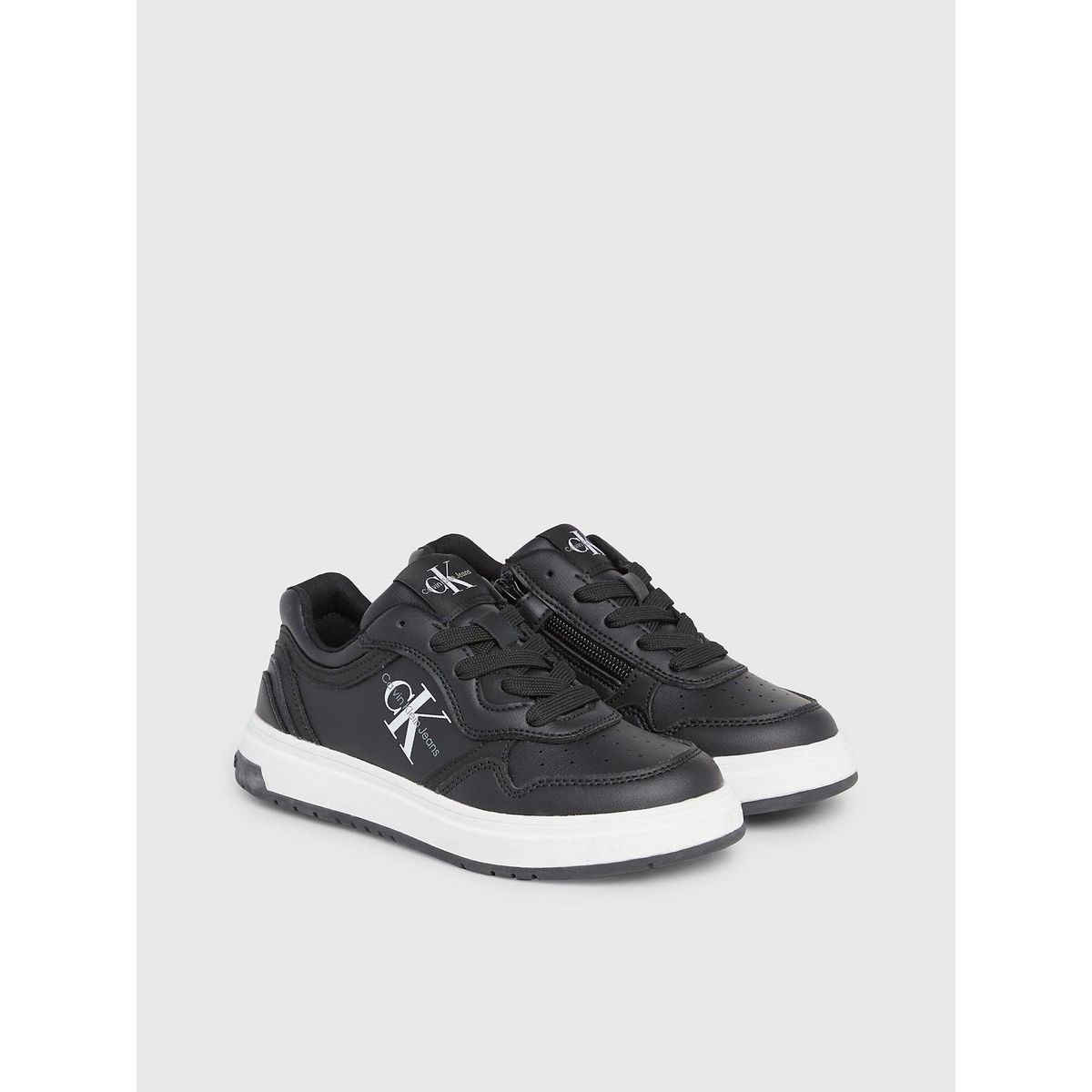 CALVIN KLEIN - Tenis Negro Con Punta Redonda Para Niño Calvin Klein