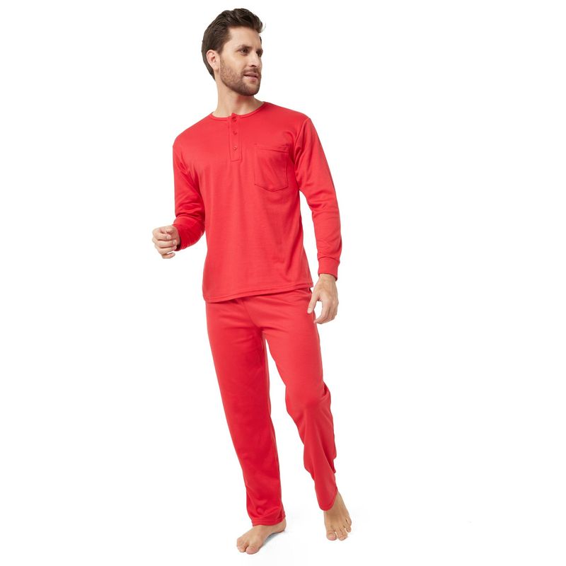 SANTANA - Pijama Hombre Manuel Rojo