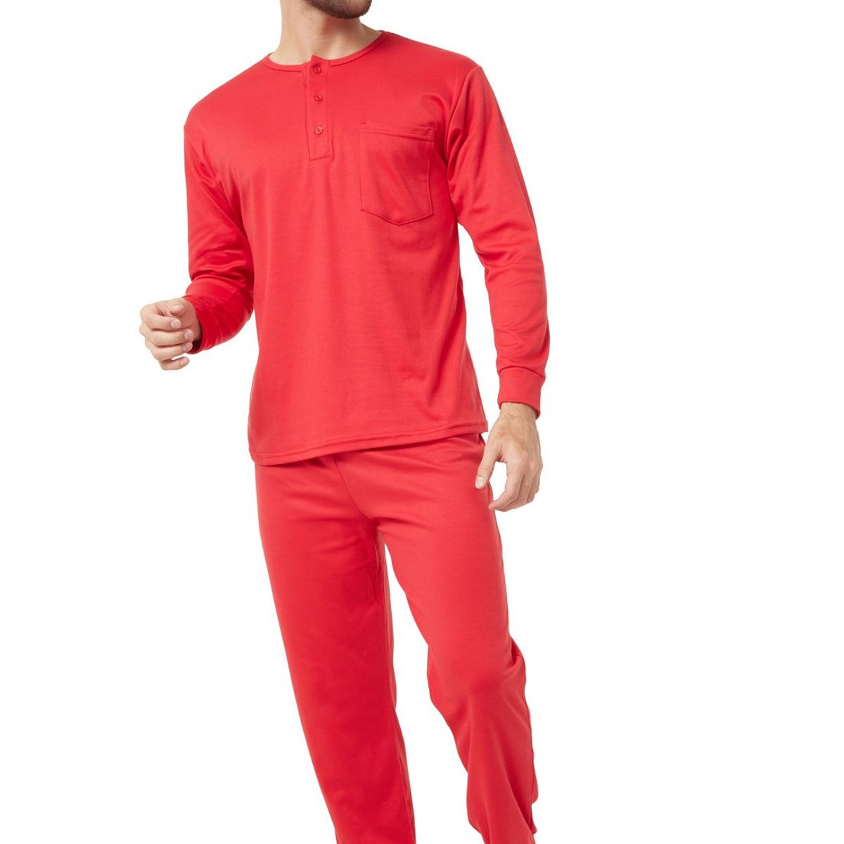 SANTANA - Pijama Hombre Manuel Rojo