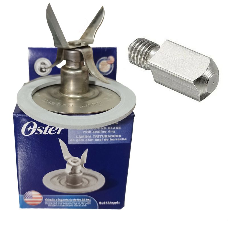 OSTER - cuchilla + pin cuadrante para licuadoras Oster