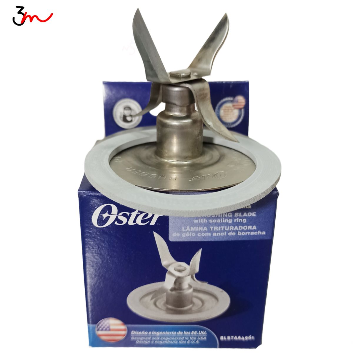 OSTER - cuchilla + pin cuadrante para licuadoras Oster