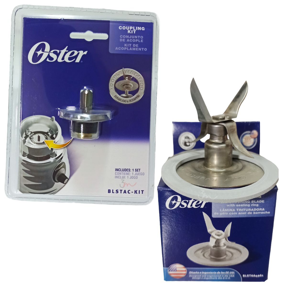 OSTER - cuchilla + kit de acople para licuadoras Oster
