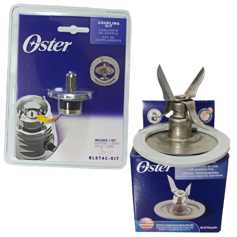 OSTER - cuchilla + kit de acople para licuadoras Oster