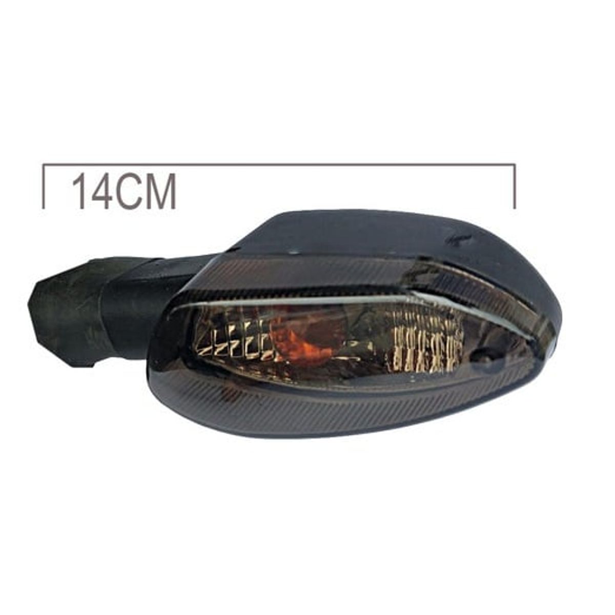 NACIONAL - Par Luces Direccionales Moto Led Akt Nkd Traseras 14cm